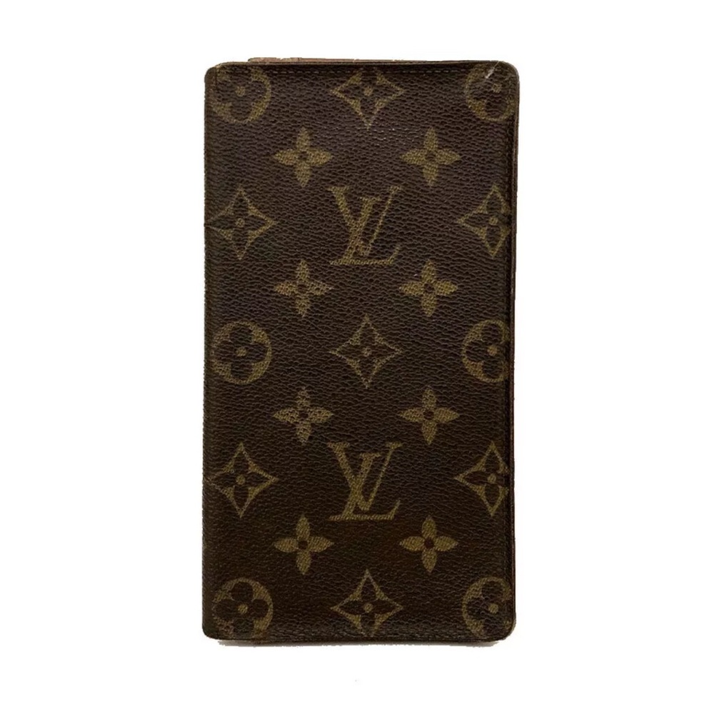 Louis Vuitton Monogram Porte Cartes Credit Yen Long Bifold Wallet